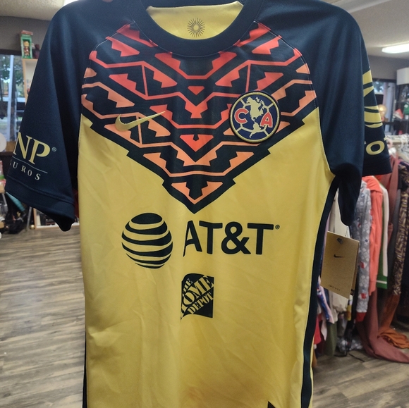 Nike Club America 2021/2022 Home Jersey Mens Standard Fit Nike Club America - Picture 2 of 4
